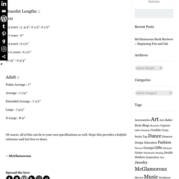 The Lengths We Will Go To :: A Reference to Necklace Lengths for Adults and Kids - Picture 6 of 7